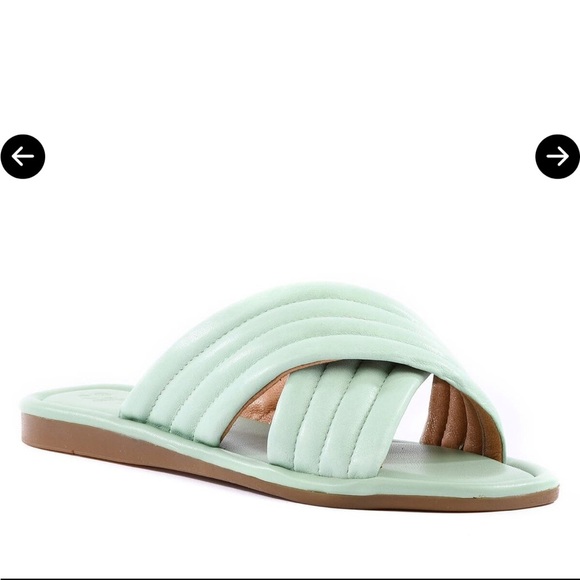 Seychelles Word for Word sandals Cucumber Green Mint NEW 8.5 - Picture 6 of 9